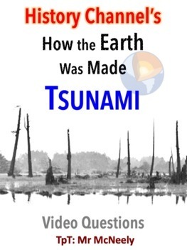 Preview of History Channel's How the Earth Was Made: Tsunami Video Questions Worksheet