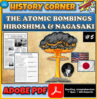 Preview of The Atomic Bombings|History Corner #5|Hiroshima| Nagasaki| Reading Comprehension