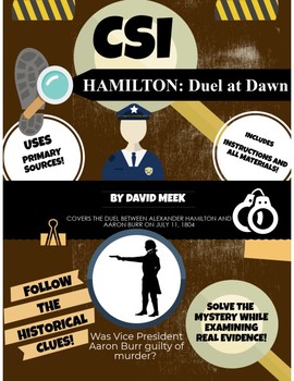 Preview of History Crime Scene Investigation: CSI Hamilton Duel At Dawn