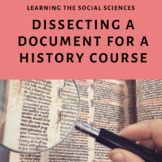 History DBQ or Document Dissecting Activity Sheet
