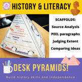 History Desk Pyramids - Skills Scaffold