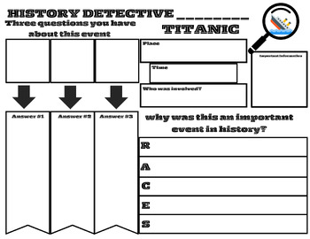 Preview of History Detectives - Titanic