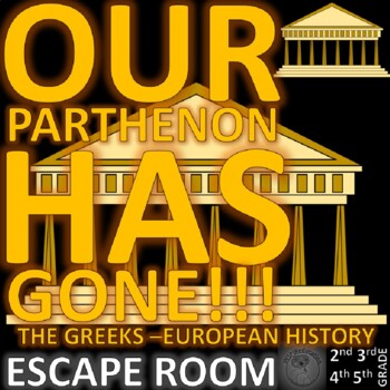 Preview of History ESCAPE ROOM: Ancient Greek Civilisation- Culture, religion, timeline