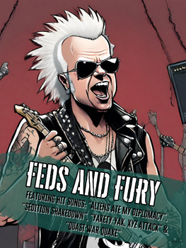 Preview of History Goes Punk John Adams Classroom Poster For American History Class