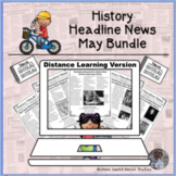 History Headline News Informational Text Reading May Dista
