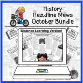 History Headline News Informational Text Reading October D