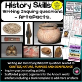 History Inquiry or research skills - Source analysis
