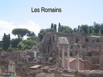 Preview of History - Les Romains (French, grades 3-6)