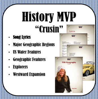 Preview of Lyrics - History MVP: Crusin' (USA Geography)