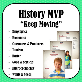 Preview of Lyrics - History MVP: Keep Moving (Economics)