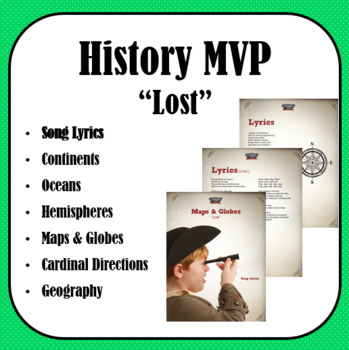 Preview of Lyrics - History MVP: Lost (Maps and Globes)