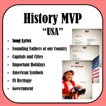 Preview of Lyrics - History MVP: USA (U.S. Heritage)