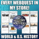 History Matters - EVERY WEBQUEST IN MY STORE! (World Histo