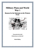 History: Military Plans and World War 1