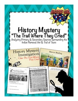 Preview of History Mystery: The Trail Where They Cried