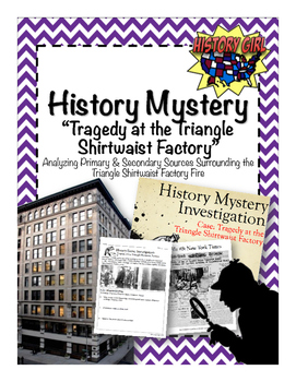 Preview of History Mystery: Tragedy at the Triangle Shirtwaist Factory