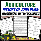 History Of John Deere Tractors Passage & Packet for Agricu