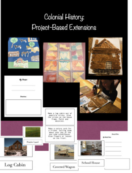 Preview of History: Pioneer Project-Based Extensions - Reggio Inspired