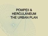 History: Pompeii and Herculaneum - The Urban Plan
