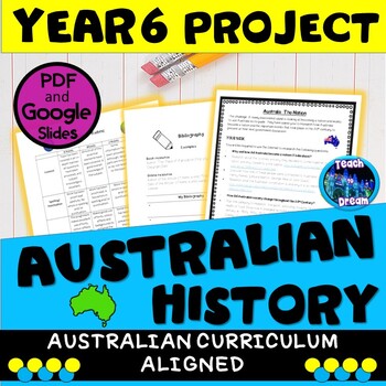 Preview of Year 6 History Project | Year 6 Australian Curriculum | HASS