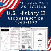History Reconstruction Nonfiction Article #1 with Activiti