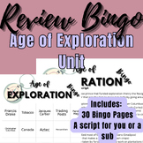 History Review Bingo: Age of Exploration