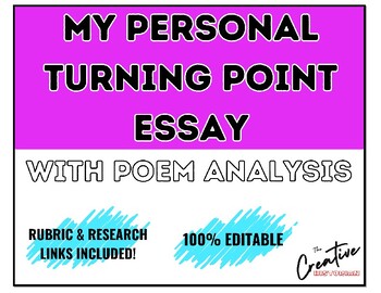 Preview of History/SEL: High School Turning Point FRQ and First Day Poem Analysis Activity