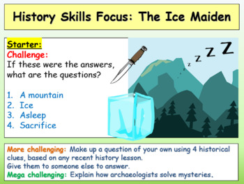 Preview of History Skills - Ice Maiden