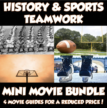 Preview of History & Sports Bundle *4 Movie Guides for a Reduced Price!*