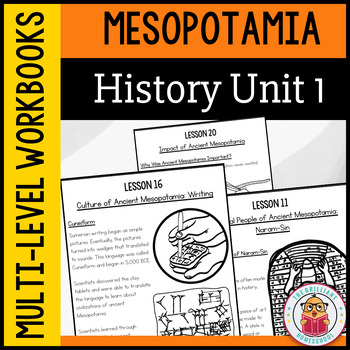 Preview of History Study Unit 1 - Mesopotamia