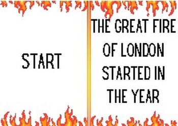 Preview of History The Great Fire Of London domino