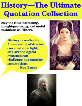 Preview of History--The Ultimate Quotation Collection