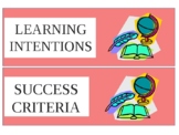 History Themed Learning Intentions & Success Criteria