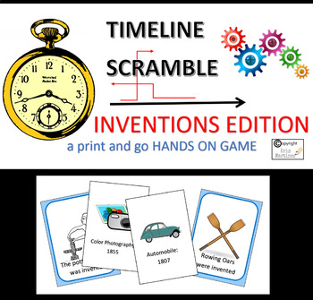 Preview of History Timeline Card Game: Inventions Edition