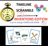 History Timeline Card Game: Inventions Edition