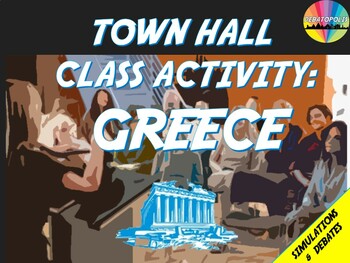 Preview of History Town Hall Activity - Greece