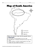 Social Studies VA SOL 3.6 e South America Geography wTPT D