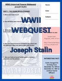 History Webquest - World War II Important Figures - Joseph Stalin