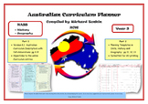 History and Geography Australian Curriculum Planner- Year Three