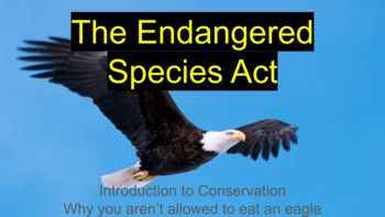 History and Need for the Endangered Species Act of 1973 by It's Always