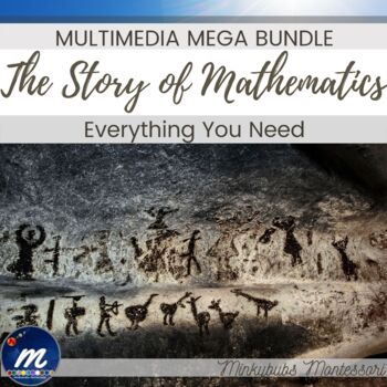 Preview of History and Timeline of Numbers Math Fifth Great Lesson MEGA BUNDLE Montessori