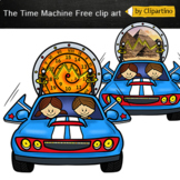 History clip art FREE: car, kids, Time Machine freebies