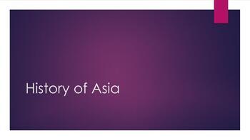 Preview of History of Asia/Australia GoogleSlides