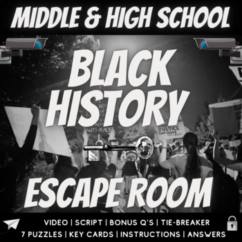 Preview of History of BME and the Rights movement Escape Room