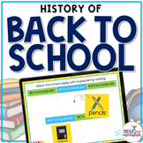 History of Back-to-School Activity