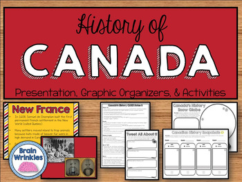 Preview of History of Canada Notes & Activities