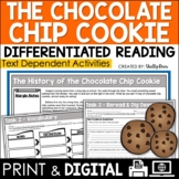History of Chocolate Chip Cookies Reading Comprehension Pa
