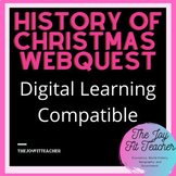 History of Christmas Mini WebQuest - Reading Comprehension