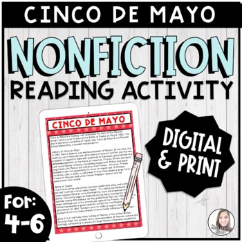 Preview of History of Cinco de Mayo Reading Passage