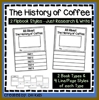 Preview of History of Coffee Report, History Research Project, Coffee Beans